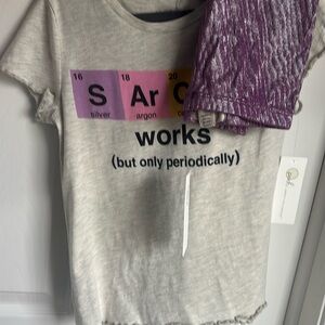 Girls Peek T-Shirt & Leggings Set Size 8